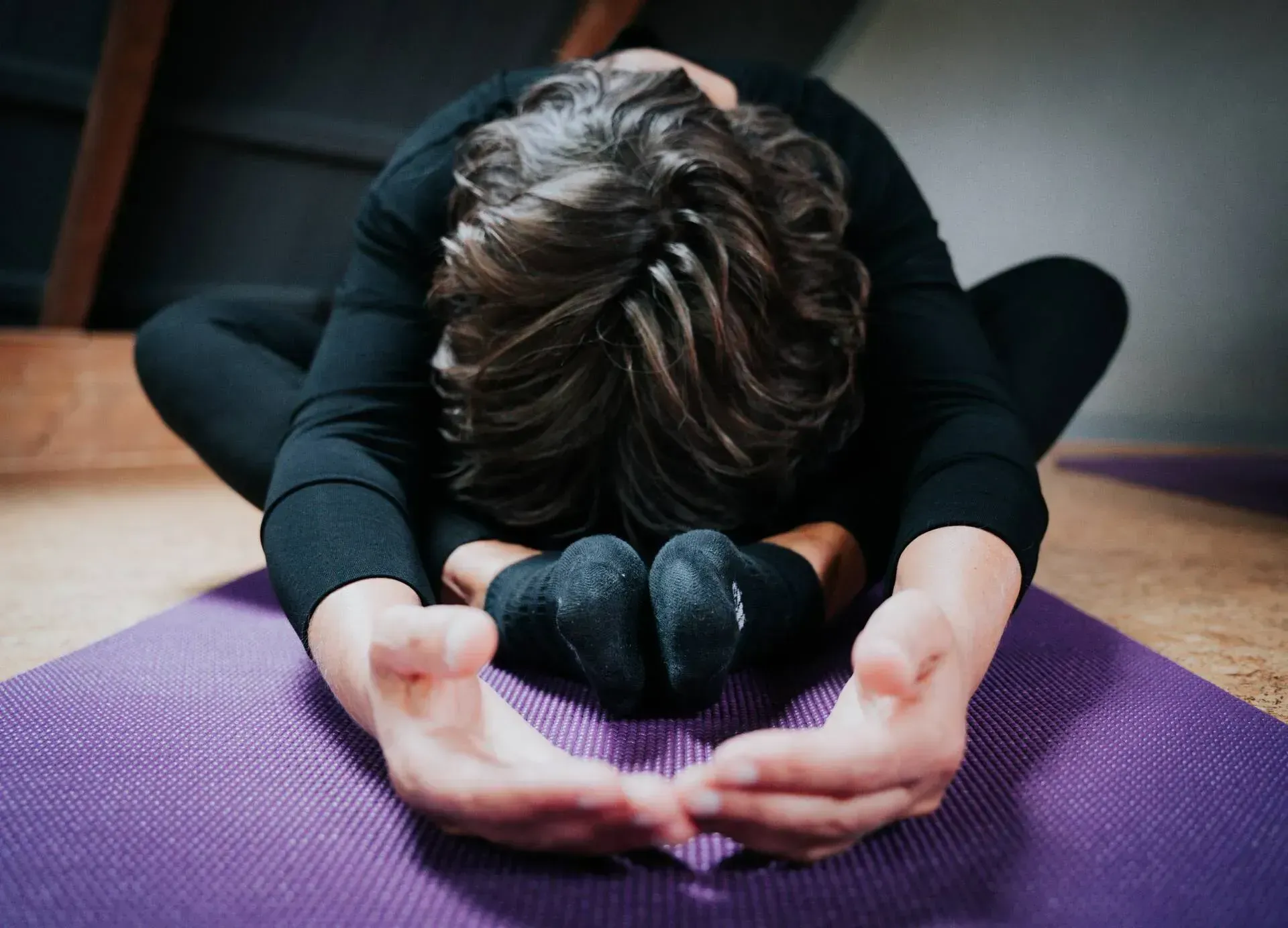 Yin yoga, een rustige en meditatieve vorm van yoga
